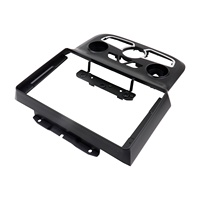Marco de Radio para Auto de 9 Pulgadas para DODGE RAM 1500/2500 2013-2019, Marco para Reproductor Estéreo, DVD, GPS, Panel Android, Bisel, Kit de Acabado para el Tablero