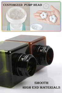 <span class=keywords><strong>Botella</strong></span> de Plástico PET con Diseño de <span class=keywords><strong>Pata</strong></span> de Flor y Espuma, con Bomba Dosificadora de Champú, Personalizable - Product Image 2