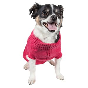 DB Elegant Pull pour animaux de compagnie à col côtelé Imperméable en coton épais pour chiens et chats Tailles XS et XXL disponibles - Product Image 2
