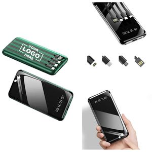 Wholesale Built-In Cable Power Bank Fast <b>Charging</b> 20000mah Mobile Supply Custom - Product Image 4