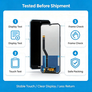 Écran d'affichage pour Oukitel WP36, écran de remplacement, écran LCD d'origine OEM, écran tactile, numériseur LCD, combo écran - Product Image 3