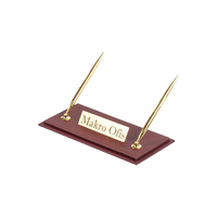 Ensemble d'organisateurs de bureau de luxe en cuir PU : organiseur de bureau, tapis de souris, porte-stylos, boîte – Vente en gros