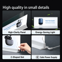 Boîte lumineuse LED double face ultra-mince à tirer, panneau publicitaire de comptoir pour magasin de détail et magasin d'électronique