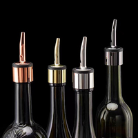 Nouveau design verseur en acier inoxydable adapté bouteille de vin bouteille d'huile pour la maison bar utilisation