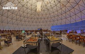 Evento carpa de cupula đo đạc kuppel sự kiện zeltstand Lager Lều mái vòm lớn cho các sự kiện - Product Image 6