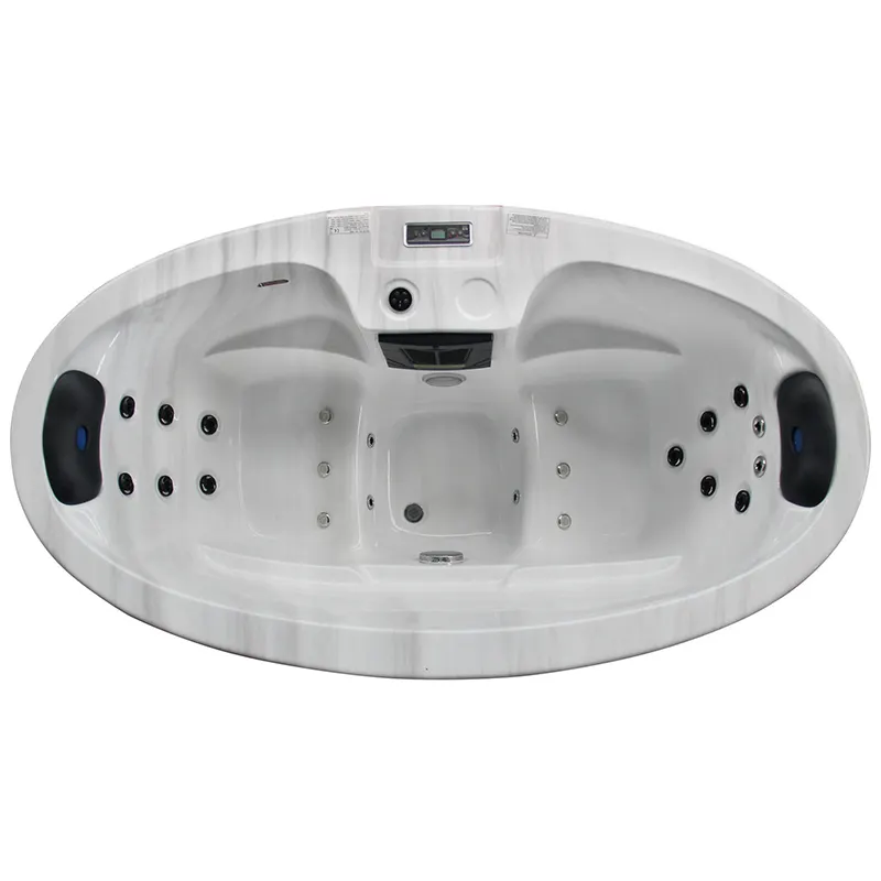 Acrylic Oval Hot Tub 2 Person Outdoor Spa Bath