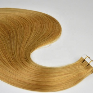 Extensiones de Cabello Remy Europeo de Alta Calidad, Grado 12A, Invisibles, Lisas, Color 99J, Premium, con Cinta Adhesiva Inyectada - Product Image 1