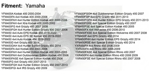 Correa de Transmisión para ATV/UTV, Piezas de Alto Rendimiento, 5GH-17641-10-00, Correas de Transmisión Resistentes para <span class=keywords><strong>Yamaha</strong></span> Wolverine X4 <span class=keywords><strong>Kodiak</strong></span> <span class=keywords><strong>450</strong></span> 400 Rhino - Product Image 2