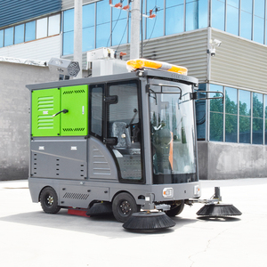 Balayeuse de <span class=keywords><strong>sol</strong></span> multifonctionnelle nouvelle génération avec système de lavage haute pression 3000W, alimentée par batterie 48V, balayeuse électrique pour rue - Product Image 1