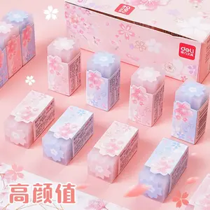 清洁面包屑擦Chenry blossom eraser批发学生创意铅笔nub可爱儿童素描艺术造型文具