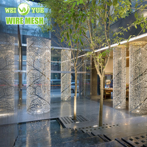 Nhà sản xuất tùy chỉnh lỗ mẫu và kích cỡ kiến trúc trang trí đục lỗ tấm kim loại cho xây dựng bên ngoài - Product Image 6