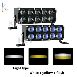 Foco de Aluminio de Alta <span class=keywords><strong>Calidad</strong></span> para Automóviles, Haz de Luz Intermitente en Cascada para SUV, Camiones, Vehículos Todoterreno, Conducción Fácil, Instalación Sencilla - Product Image 6
