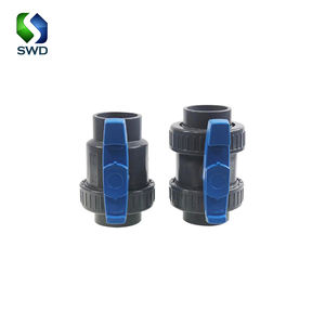 SWD Personalizable Valvula De Bola En PVC Certificada CE Y REACH Para Agricultura Y Céspedes SPA ANSI Estándar - Product Image 3