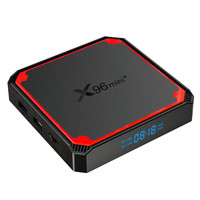 X96 MINI PLUS TV BOX 2GB 16GB X96mini Android 9.0 Smart TVBOX S905W4 2.4G/5Ghz WIFI 4K IPTV Android Tv Box Set Top Box x96 mini +