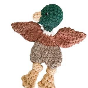 Barre de glace faite à la main au crochet caneton poupée nouvelle Station confort jouet ornements bébé jouets apaisants Amigurumi bébé couverture de sécurité - Product Image 1