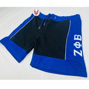 กางเกงขาสั้นผ้าเฟรนช์เทอร์รี่สำหรับผู้หญิง แบรนด์ Zeta Phi Beta ผลิตจากผ้าฝ้าย 100% คุณภาพสูง ทรงหลวม เนื้อผ้าหนา ขายส่ง ผ้าซาติน - Product Image 1