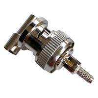 Connecteur BNC tout cuivre Pin interne avec fenêtre BNC-J-1.5 connecteur coaxial RF