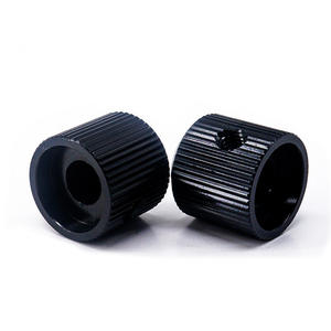 Perilla de Volumen Personalizada de Acero Inoxidable, Mecanizado CNC Anodizado y Servicios de Electroerosión por Hilo, Perilla Moleteada de Aluminio de 15 mm - Product Image 2