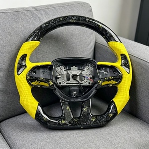 Vente directe du fabricant pour Dodge Challenger SRT Charger 2014 2015 2016 2017 2018 2019 Volant en cuir et fibre de carbone - Product Image 6