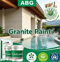 Peinture à texture pierre stable aux couleurs, revêtement imperméable anti-fissures, pour les projets de construction neuve et de rénovation de murs anciens