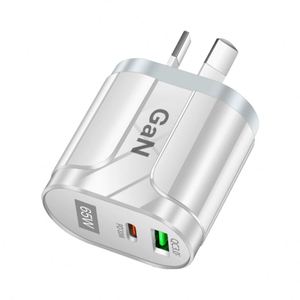Chargeur mural pour téléphone portable et ordinateur 65W AU PD 33W QC3.0 à charge rapide en nitrure de gallium (GaN) - Product Image 6