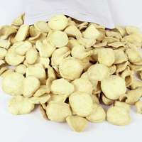 DETAN collations croustillantes faibles en gras chips de champignons huîtres royales avec collation à faible teneur en glucides