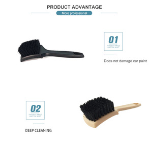 Reifenglanz-Applikatorbürste Autozubehör Autowaschbürste Schrubberbürste Reifenbürsten Langstielbürsten - Product Image 3