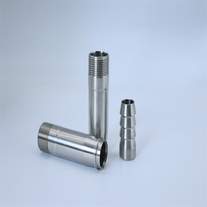 1/8 "1/4" 3/8 "1/2" 3/4 "1" đến 2 "bspt Nam x Ống barb hosetail Thùng núm vú <span class=keywords><strong>Coupler</strong></span> 304 thép không gỉ phù hợp dầu khí nước - Product Image 2