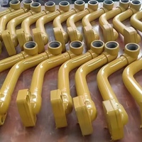 Excavadora Hidráulica Ruizhou Certificada con 1 Año de Garantía, Cucharón Amarillo HENAN de 0.8m, Brazo de Excavación de 1-50 Toneladas, Cilindro de Brazo 31N4-50120, Mandíbula de 1000mm