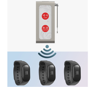 Système d'appel sans fil pour restaurant : bouton d'appel de file d'attente, buzzer de service, système d'appel sans fil, montre-récepteur pour restaurant