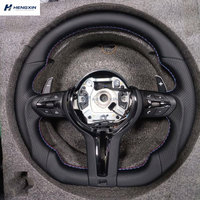 Volant sport en cuir Hengxin HX pour M4/X6/F30-F36/F10-F25/E70-E72/E90-E92 M3/M5/M6 - Plusieurs tailles de poignées