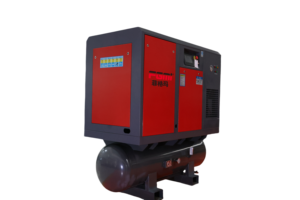 Compressore d'aria a vite industriale 4-in-1 di alta qualità a basso rumore con stabilizzazione ad alta pressione da 8bar 13bar 16bar 15/22 kw - Product Image 2