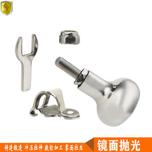 Accesorios de Herraje para Timón de Acero Inoxidable Marino para Yates, Lanchas Rápidas, Barcos de Pesca, Rodamientos, Ventilación, Manijas de Volante - Product Image 4