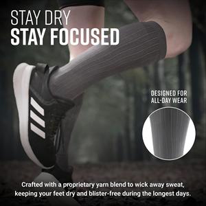 Chaussettes de compression personnalisées en boîte, haute qualité, extensibles, respirantes, anti-humidité, pour la course à pied et l'athlétisme, longues. - Product Image 4