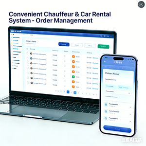 Sistema de Alquiler de Conductores Personalizado de Ruiyan, Compatible con Móviles, para Agencias de Viajes - Reserva de Conductores con Notificación por SMS/Correo Electrónico - Product Image 6