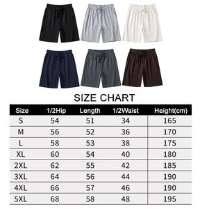 Pantalones Cortos Casuales para Hombre de Alta Calidad, 100% Algodón, 300g, con Logotipo Personalizado, para Gimnasio, Deportes, Running, Baloncesto, Holgados, con Cordón Ajustable - Product Image 5