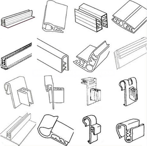 Portaetiquetas Promocionales de Plástico PVC Ecológico, Perfiles Extruidos, Tiras de Datos, Clips para Etiquetas de Supermercado - Product Image 5
