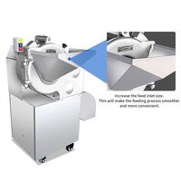 Machine automatique de découpe et de tranchage de viande, coupe-viande commercial pour le bœuf, le porc, le poulet, les légumes et le traitement en usine alimentaire