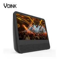 Vdink Speaker Pintar Portabel 15.6 Inci, Pengeras Suara OEM Layar Sentuh Kapasitif 10.0 Tablet Android Teater Rumah
