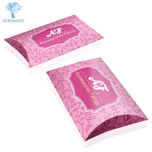 Luxury Hair Gift Wig Packaging Colorful <b>Pillow</b> Boxes Paper Gift <b>Small</b> <b>Pillow</b> Box Packaging - Product Image 2