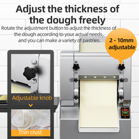 Machine à pâtes entièrement automatique commerciale multifonctionnelle pour boulangerie, avec fonction de pétrissage et de découpe, neuve