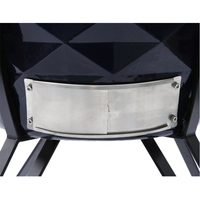 Nouveau barbecue Kamado en céramique vert de grande taille avec nouvelle charnière souple