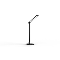 Lampe de bureau LED 10W pour la protection des yeux, CRI 95, spectre complet, alimentation USB, lampe de travail réglable et dimmable pour artistes et travail de bureau