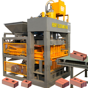 Machine à fabriquer des briques en terre cuite entièrement automatique <span class=keywords><strong>Henry</strong></span> 200 tonnes à pression hydraulique Hr10-10 - Product Image 1