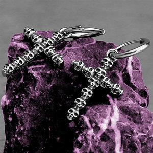 Pendientes Colgantes de Moda Personalizados, Elegantes, Impermeables, de Acero Inoxidable 316L, Estilo Occidental, para Hombre - Product Image 1
