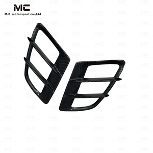 Di alta qualità in fibra di carbonio <span class=keywords><strong>GT</strong></span> S rivestimento bocchetta cofano per <span class=keywords><strong>Mercedes</strong></span> Benz AMG <span class=keywords><strong>GT</strong></span> S C190 coupé 2 porte 2015 2017 - Product Image 2