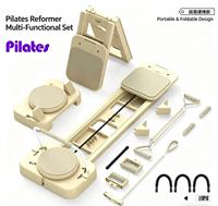 Machine de Pilates multifonctionnelle à haute élasticité pour le remodelage corporel, portable, durable, idéale pour la maison et le studio
