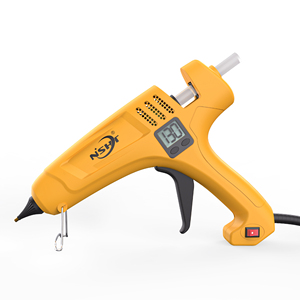 مسدس صناعي ، مسدس صمغ ساخن كهربائي قابل للتعديل بدرجة الحرارة ، تسخين مسبق سريع متين - Product Image 2