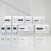 Compteur d'énergie électrique monophasé Kaiyi sur rail DIN avec affichage numérique LCD 110V kWh AC L+N 110V/220V 50/60Hz DDS1108 1.0