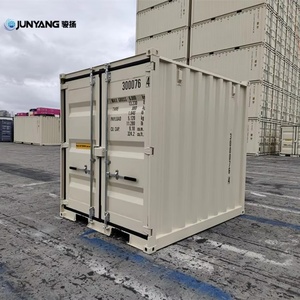 ตู้คอนเทนเนอร์เก็บของแบบพกพาขนาดเล็กสั่งทำพิเศษ ขนาด 4 ฟุต 10 ฟุต ชุดทำจากเหล็กคอร์เทนที่ทนทาน ได้รับการรับรองมาตรฐาน ISO9001 ขนาด 8 ฟุต พร้อมไม้ - Product Image 1